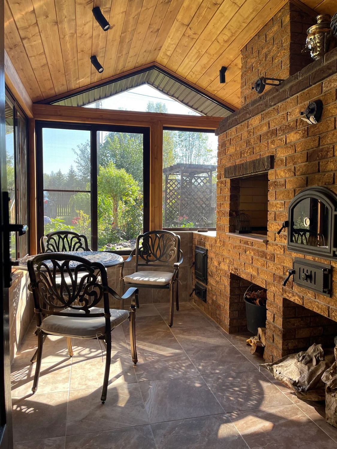 Royal Family WILHELM комплект из литого алюминия на 4 персоны: изысканный бронзовый ансамбль у мангальной зоны